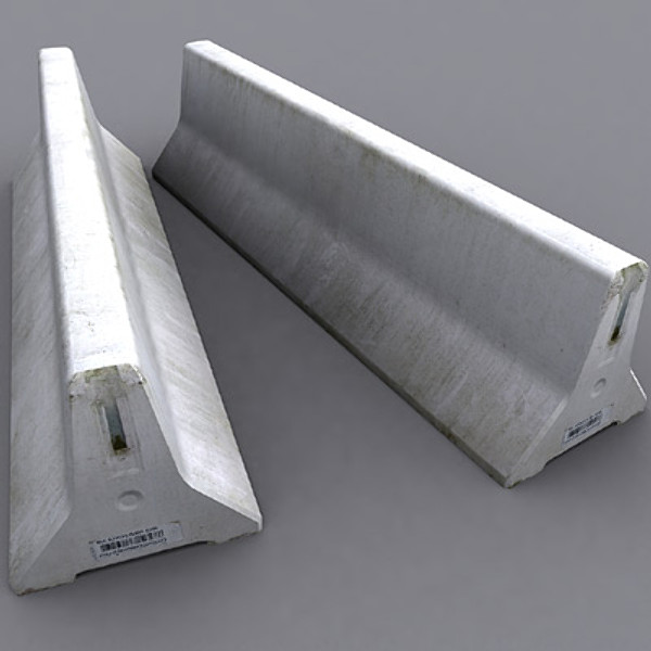 3ds max concrete barrier - COZ081108074 by CoSwiz